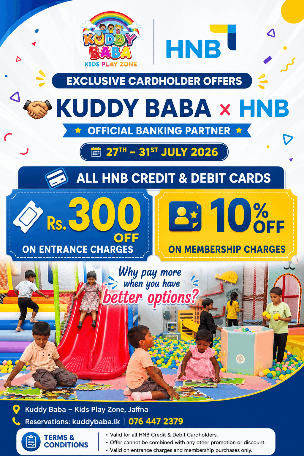 HNB Card Holder Offers
