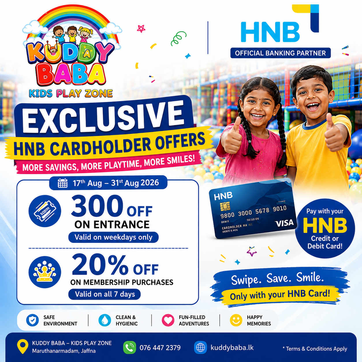 HNB Cardholder Offers
