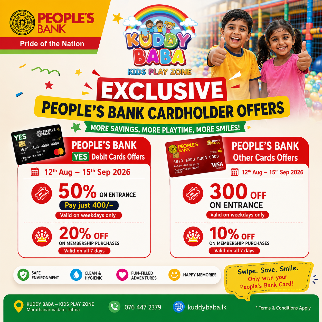 People's Bank Cardholder Offers